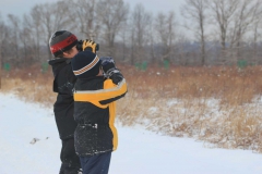 People - First place: Mayra Henry, Winter at the Swamp